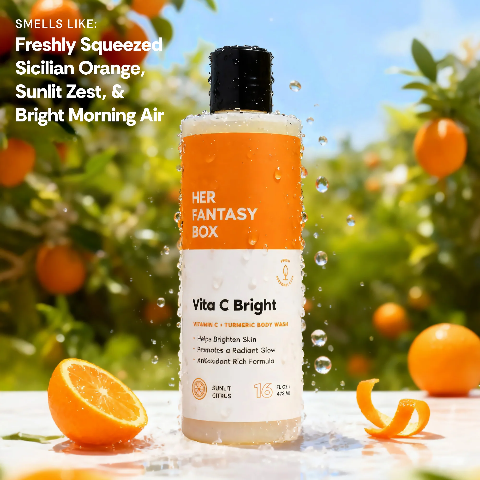 Vita C Bright - Turmeric Body Wash - Image 6