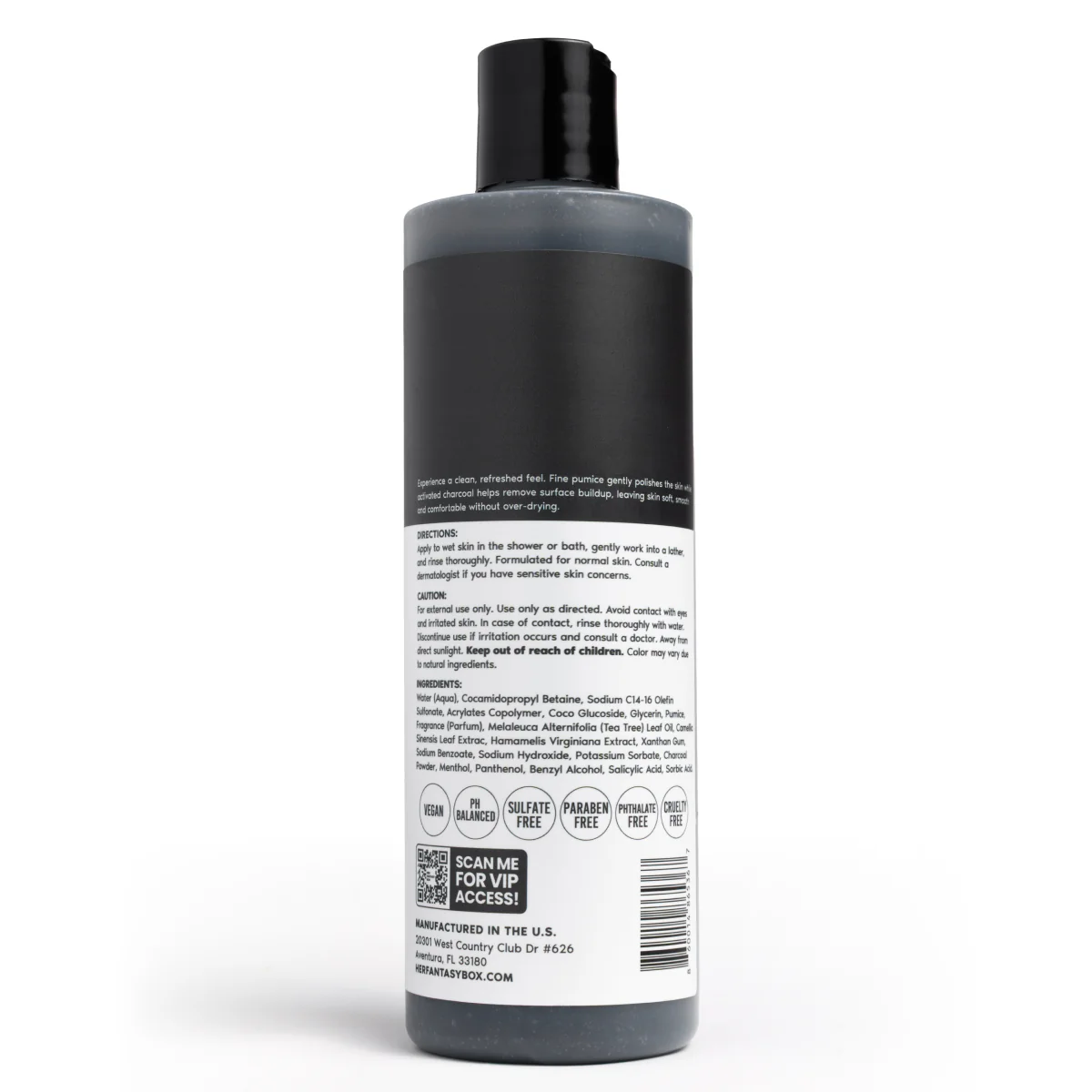 Charcoal Detox Exfoliating Body Wash - Image 11
